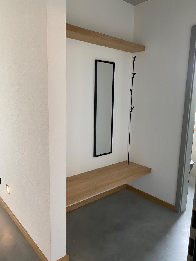 Neubau Gruener Wolpertinger Designwhg 106Qm Barrierefrei Apartamento Breitbrunn am Chiemsee Exterior foto